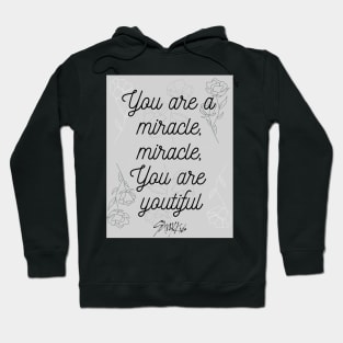 Youtiful Grey/Black Hoodie